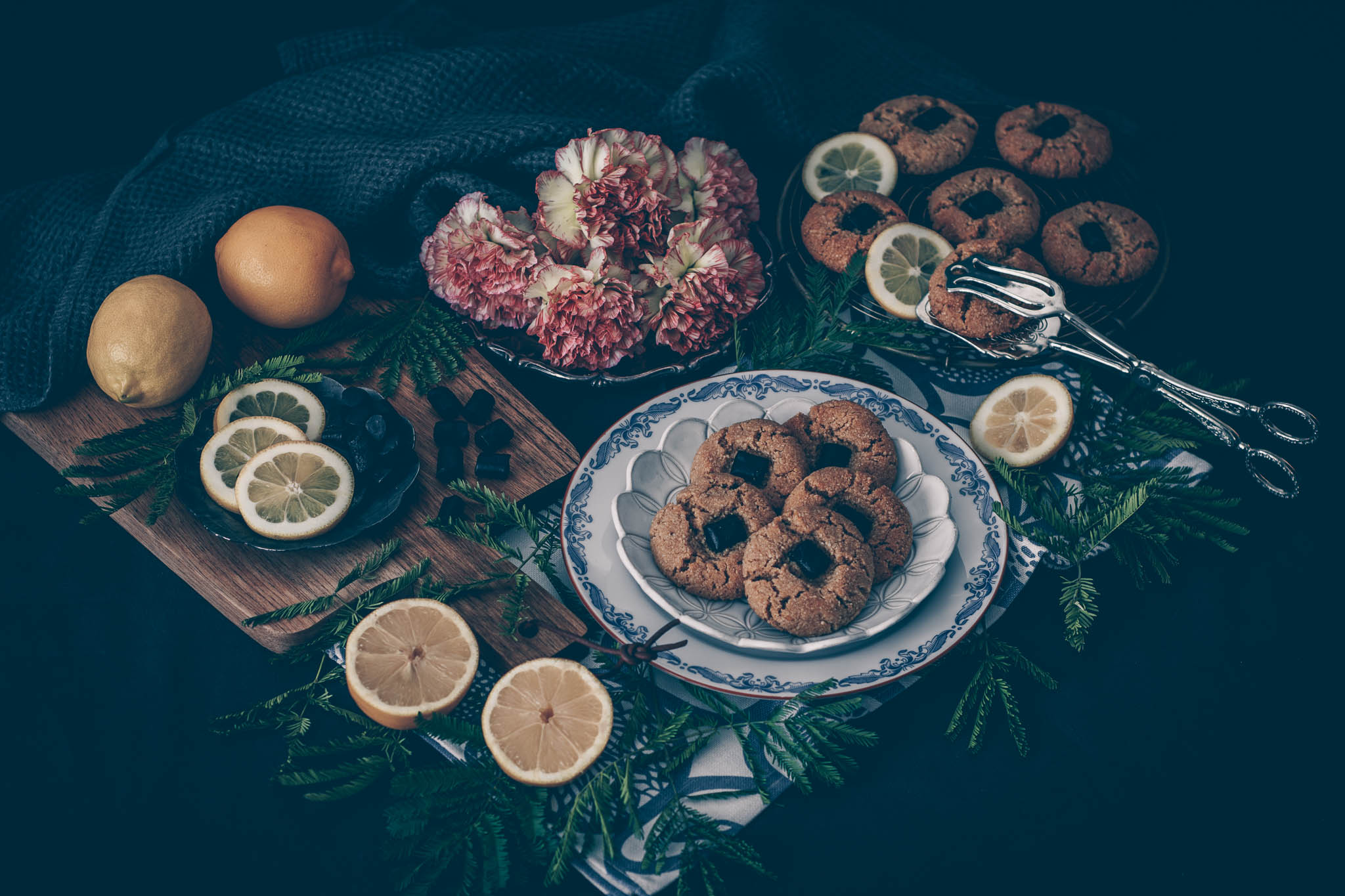 lakrits- och citronkakor haupt