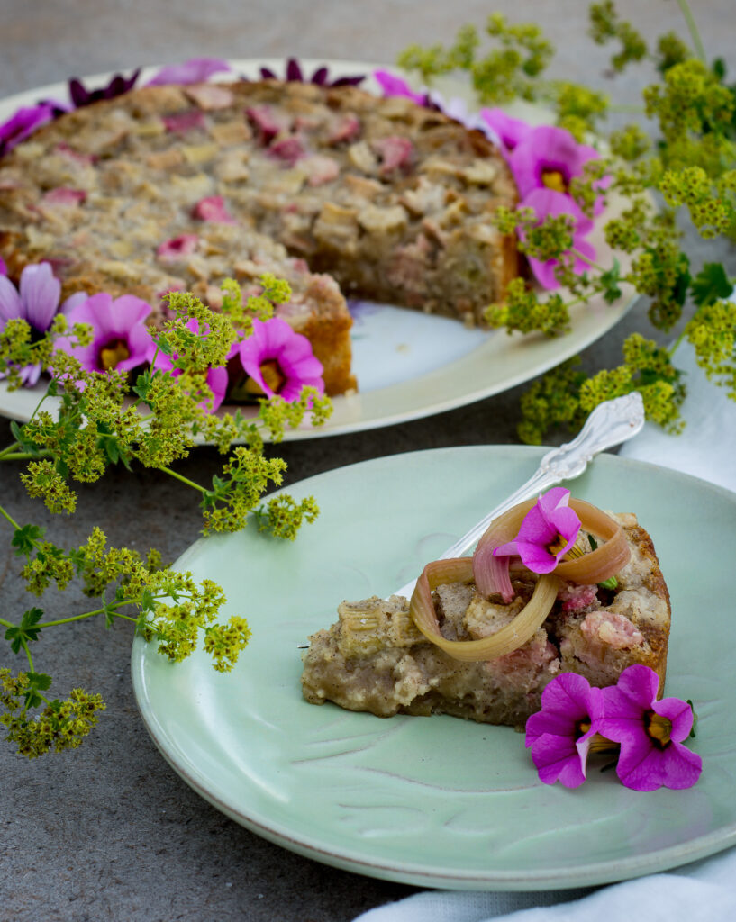 rabarberkladdkaka glutenfri