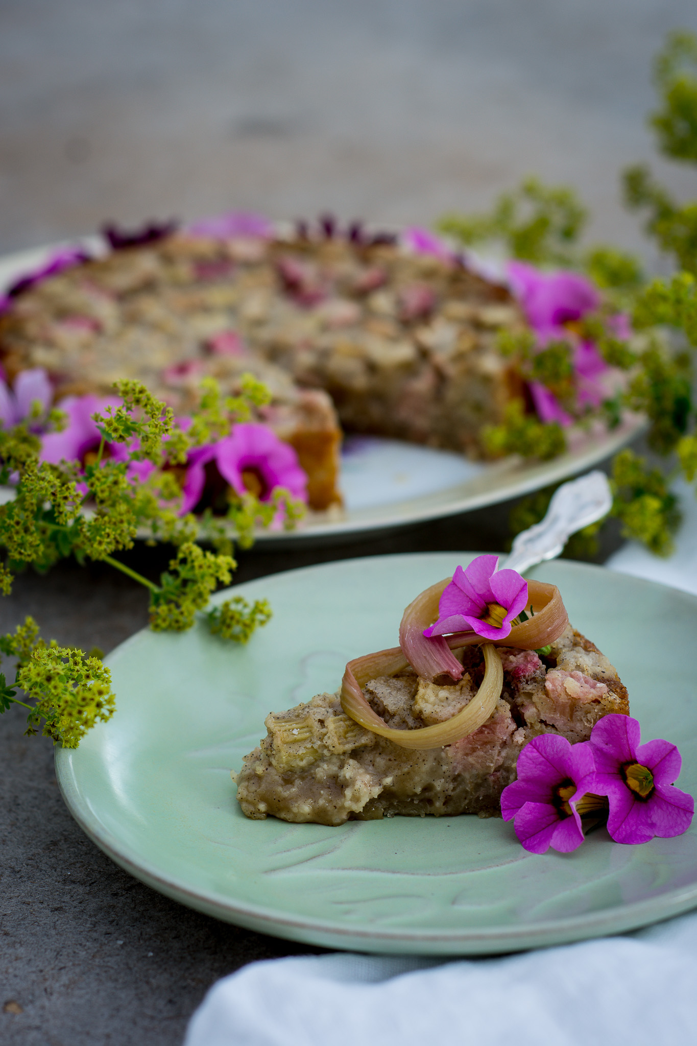 rabarberkladdkaka glutenfri